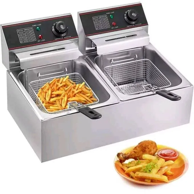 Globalstar 12L Commercial Double Deep Fryer Photo 3 - CLEVSHOP Kampala Uganda