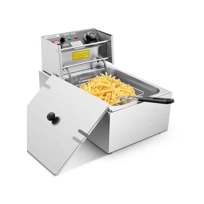Pixel 3L Single Deep Fryer – Stainless Steel Photo 3 - CLEVSHOP Kampala Uganda