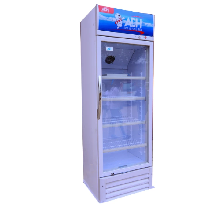 ADH 385L Showcase Display Chiller Refrigerator Angle
