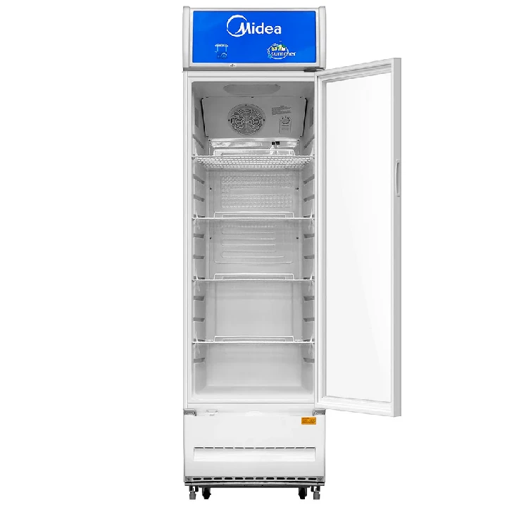 Midea 432L Showcase Display Chiller Refrigerator Photo 4 - CLEVSHOP Kampala Uganda