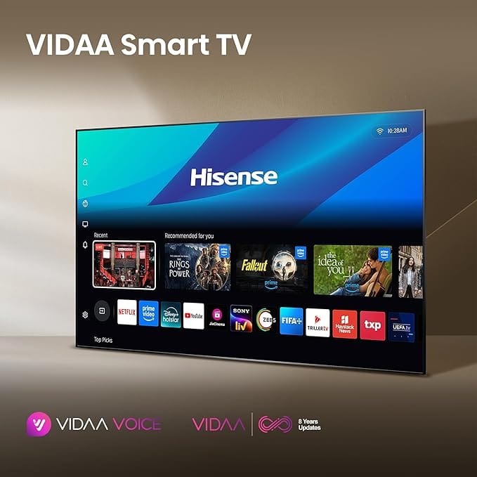 Hisense 55 A6 Smart 4K UHD TV Uganda Angle