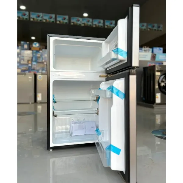 Midea 120L Double Door Refrigerator Angle